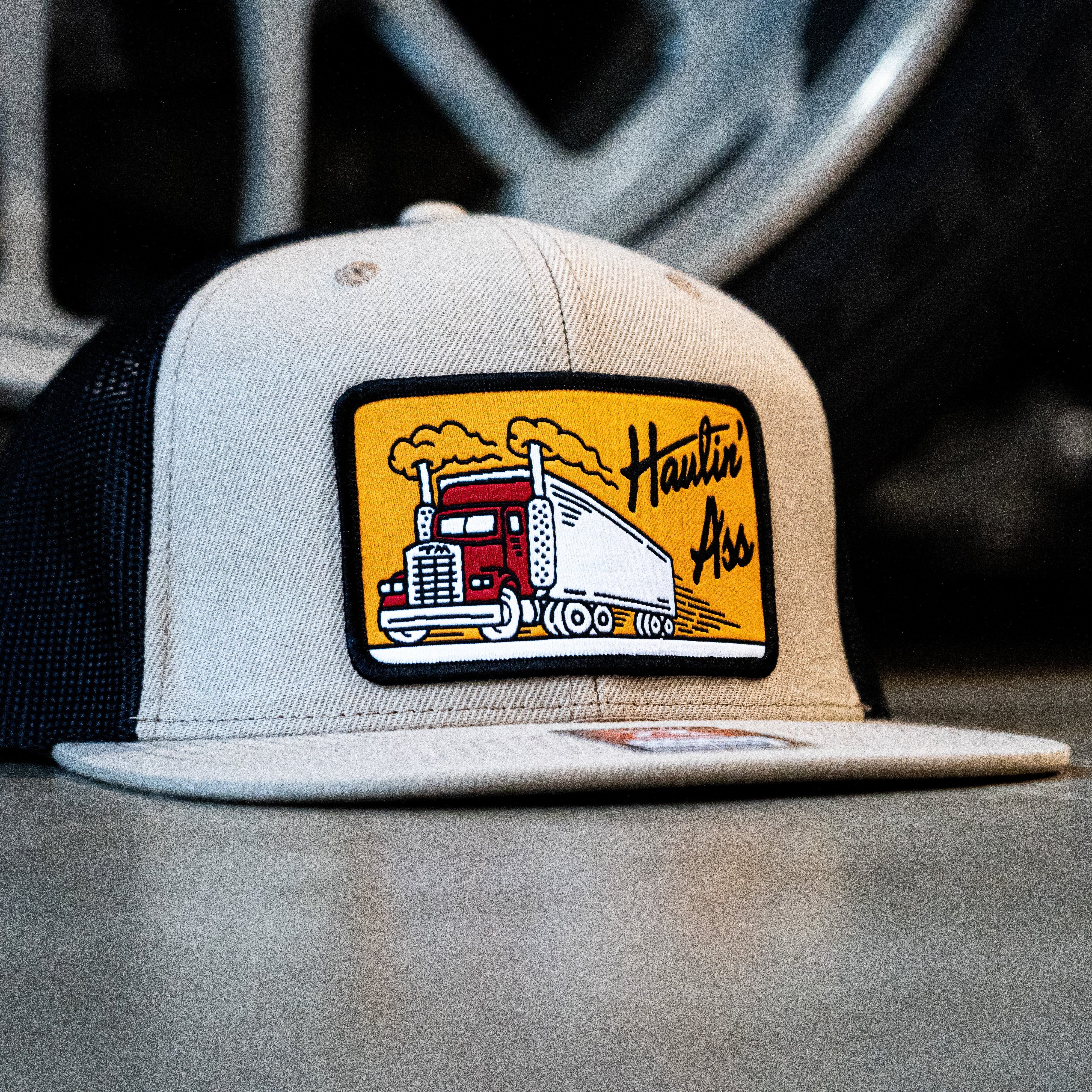 Haulin' A$$ Meshback, Khaki