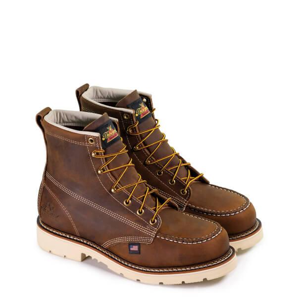 American Heritage - 6" Trail Crazyhorse - Moc Toe - MAXwear90 (Steel Toe) - Purpose-Built / Home of the Trades