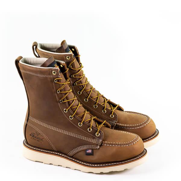 American Heritage - 8" Trail Crazyhorse - Moc Toe Maxwear (Steel Toe) - Purpose-Built / Home of the Trades