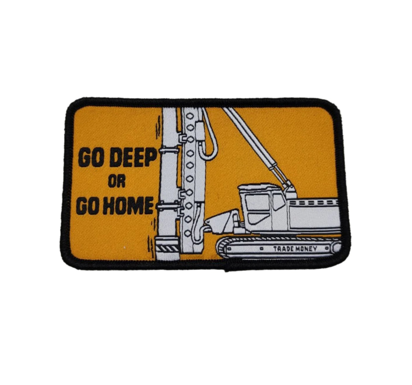 Go Deep or Go Home Patch - 3.75" x 2.5"