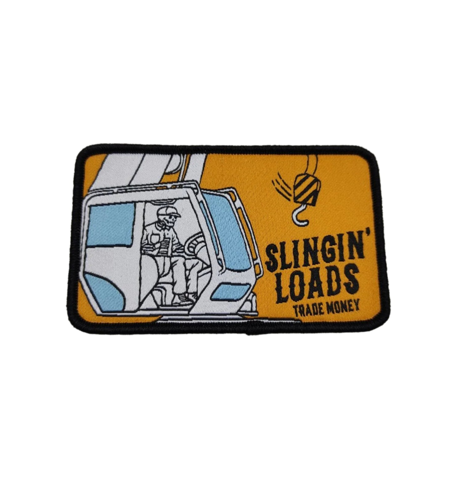 Slingin' Loads Woven Patch - 3.75" x 2.5"