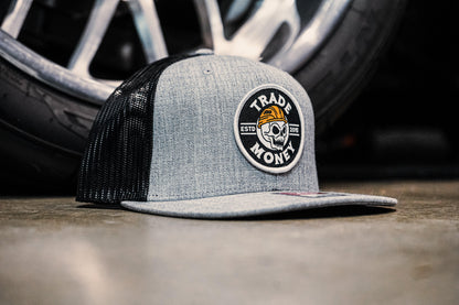 Hard Work Boulevard Meshback, Grey / Black - Purpose-Built / Home of the Trades