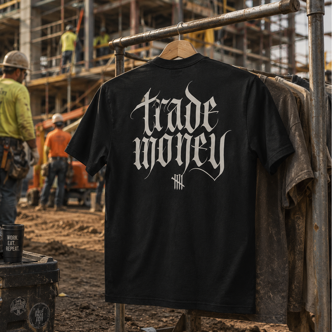 The Foundation Heavy Tee, Faded Black