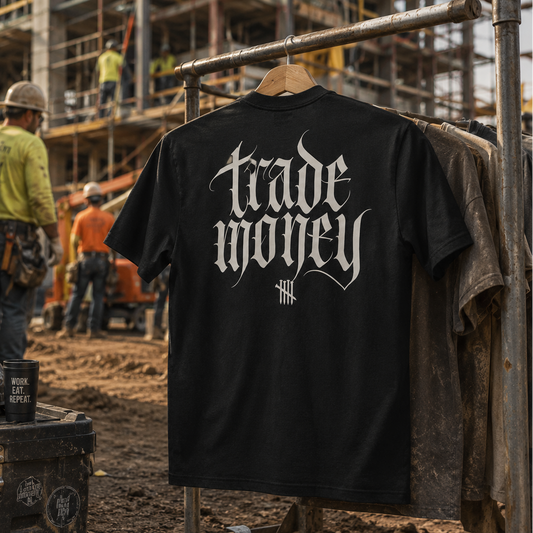The Foundation Heavy Tee, Faded Black