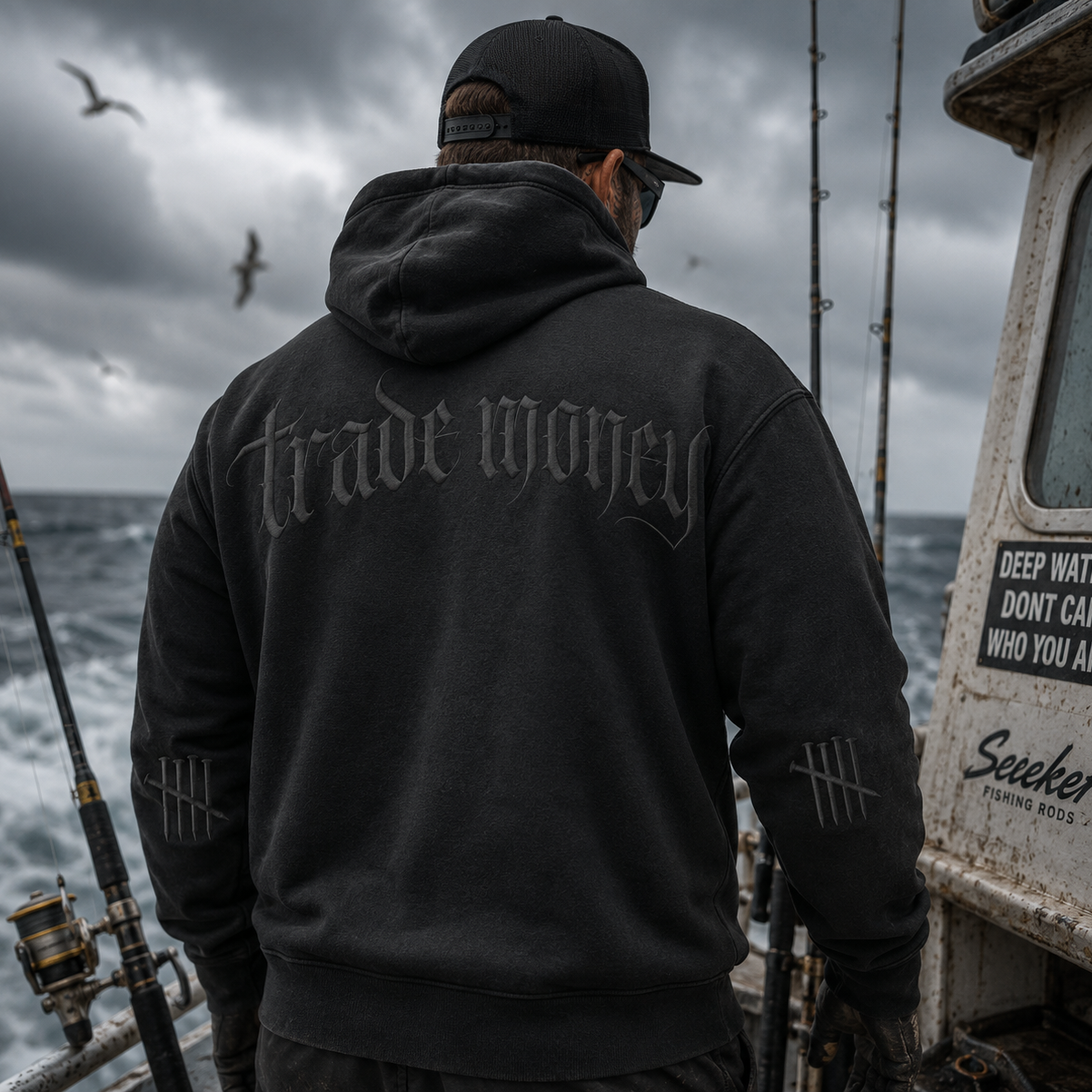 The Standard, Heavyweight Hoodie, Black