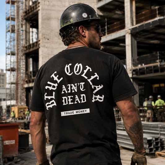Blue Collar Aint Dead Heavy Tee