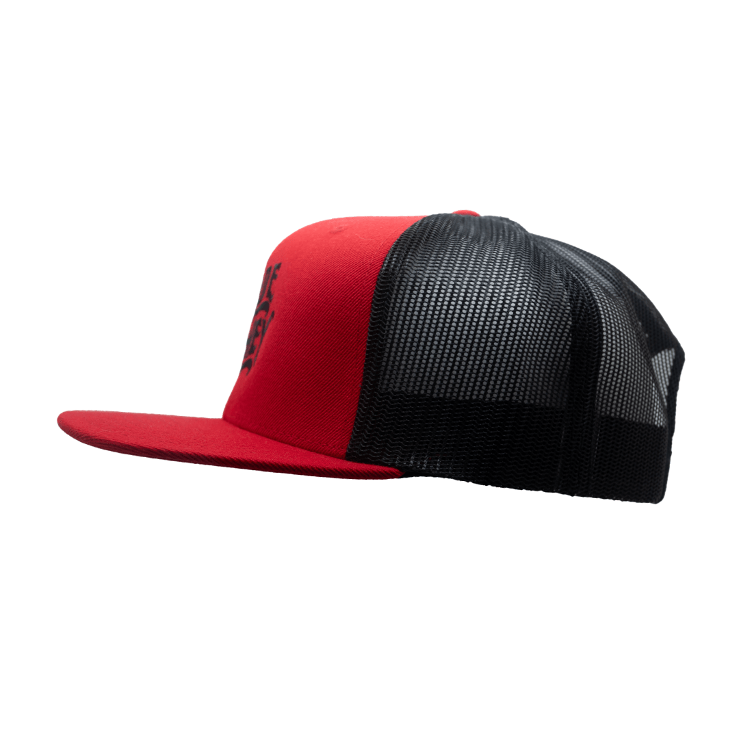 The Mantra Snapback - Black/Red - Purpose-Built / Home of the Trades