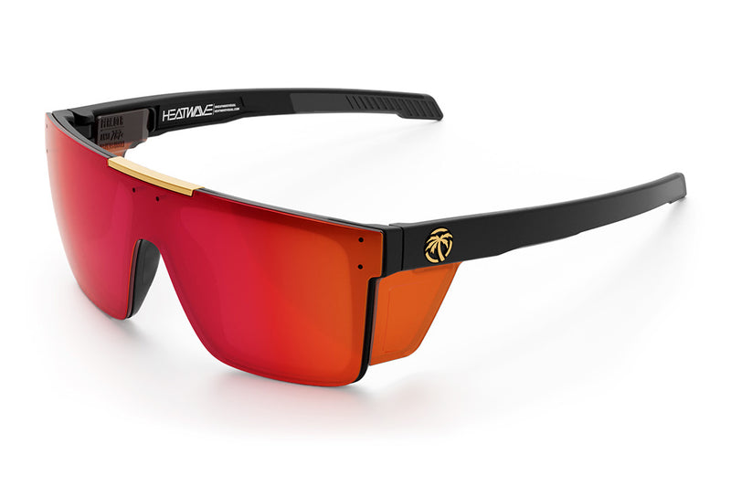 PERFORMANCE QUATRO SUNGLASSES: SUNBLAST RED/ORANGE Z87+