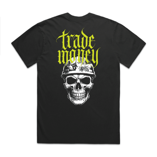 Last Man Standing Heavy Tee, Faded Black