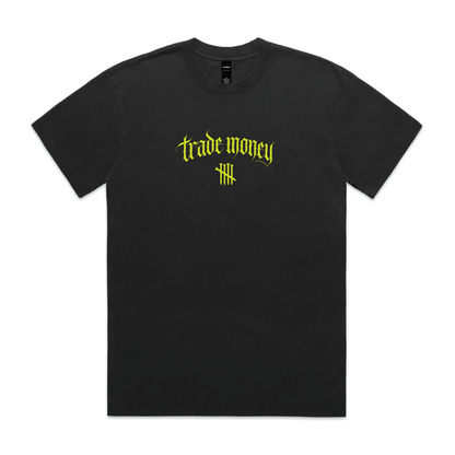 Last Man Standing Heavy Tee, Faded Black