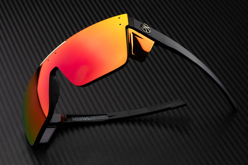 PERFORMANCE QUATRO SUNGLASSES: SUNBLAST RED/ORANGE Z87+