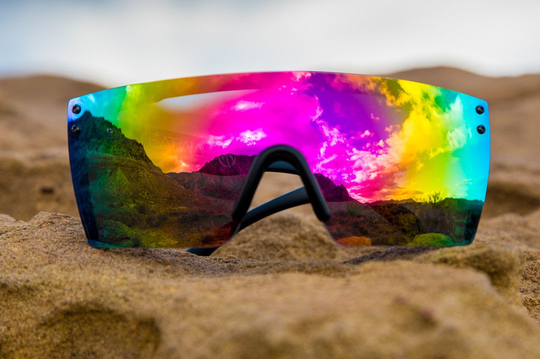 LAZER FACE SUNGLASSES: SAVAGE SPECTRUM Z87 POLARIZED