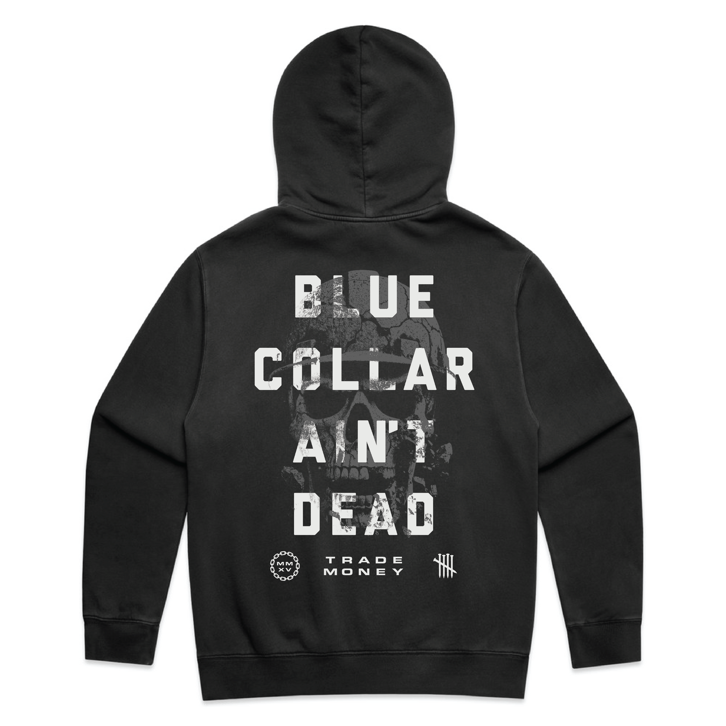Blue Collar Aint Dead Hoodie, Black