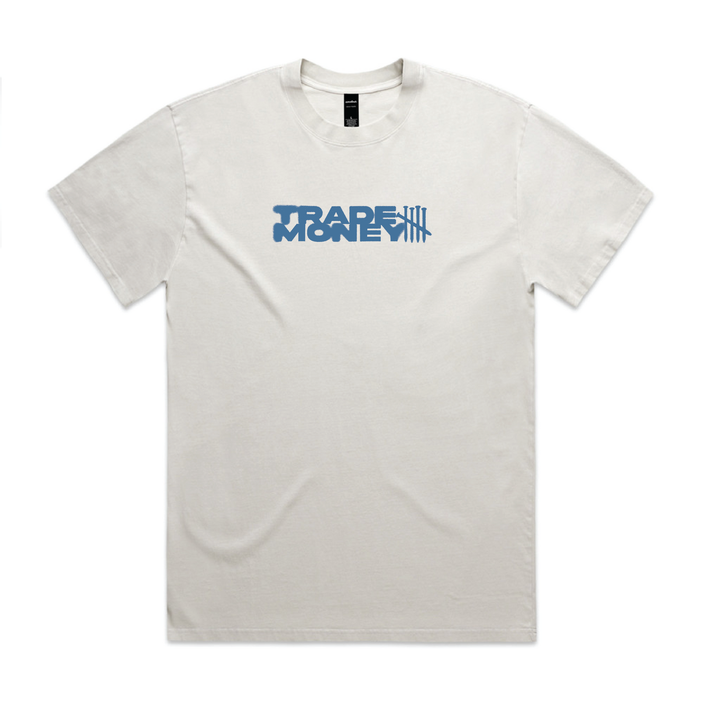 Lunch Money Heavy Tee, Faded White