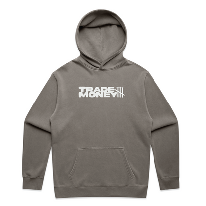 Lunch Money Hoodie, Faded Grey