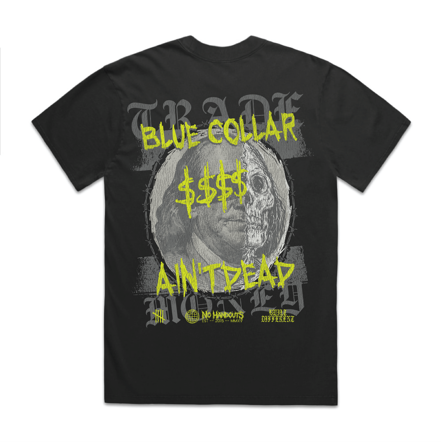 The Benji, Heavy Tee, Faded Black