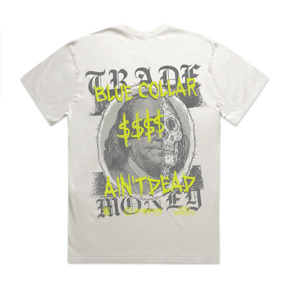 The Benji, Heavy Tee, Faded White